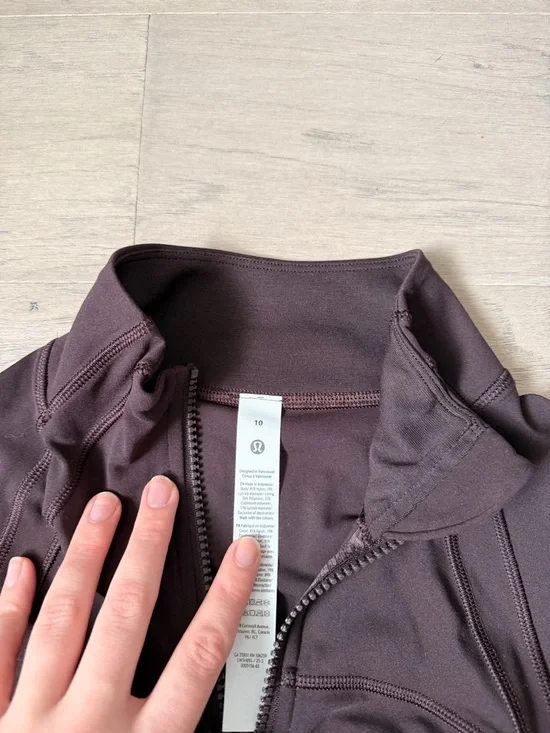 LULULEMON DEFINE CROPPED JACKET SEQUOIA - Picture 2 of 4